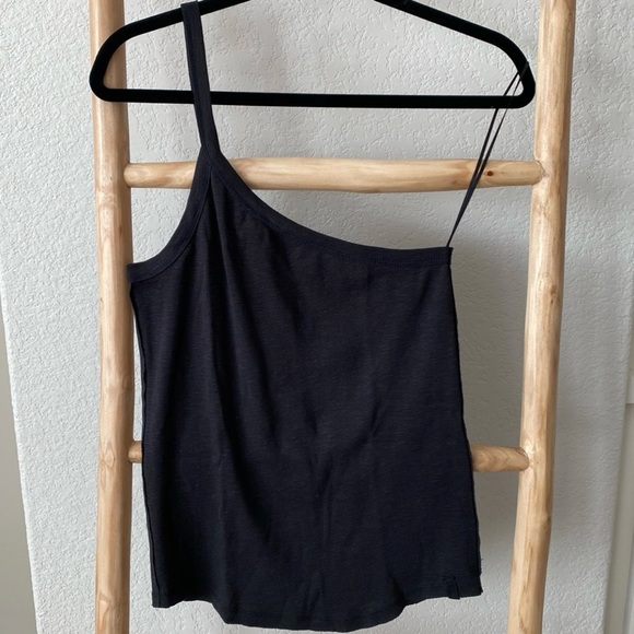 NWT / Free People One Way Or Another One-Shoulder Tank Top / Size XL - Picture 3 of 11